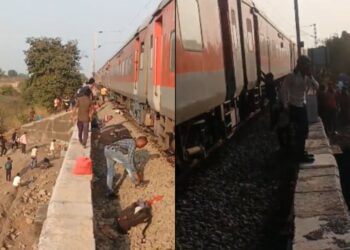 पुष्पक एक्सप्रेस में आग की अफवाह से कूदे यात्री, दूसरी ट्रेन की चपेट में आकर 11 लोगो की हुई मौत