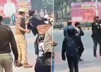 प्रयागराज में बीच सड़क पर वकील की दरोगा ने कर दी पिटाई मामले ने पकड़ा तूल, दरोगा हुआ सस्पेंड