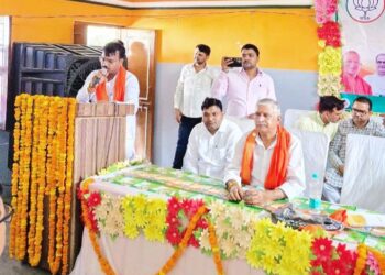 केंद्र सरकार के 11 वर्ष पूरे होने पर विधायक मिल्कीपुर ने किया कार्यक्रम गिनायी सरकार की उपलब्धियां