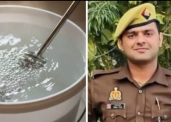 इमर्शन राॅड में आया करंट सिपाही की हुई मौत, आगरा के मलपुर थाने की घटना