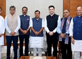 AAP के 7 सांसदों को बीजेपी में विलय की मंजूरी, राज्यसभा सचिवालय की अधिसूचना, BJP की संख्या अब इतनी