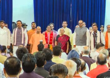 उत्तर प्रदेश की योगी कैबिनेट का हुआ विस्तार, भूपेंद्र चौधरी समेत कई नेताओं ने ली मंत्री पद की शपथ