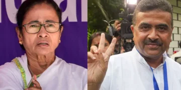 15 हजार वोटों से हारी TMC प्रमुख ममता बनर्जी, भवानीपुर सीट पर शुभेंदु अधिकारी से हुई पराजय